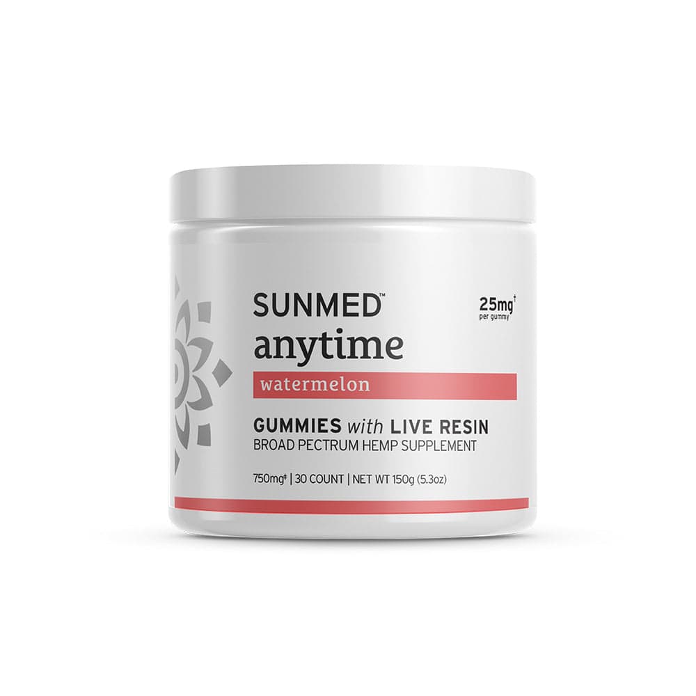 SunMed Broad Spectrum Anytime CBD gummies
