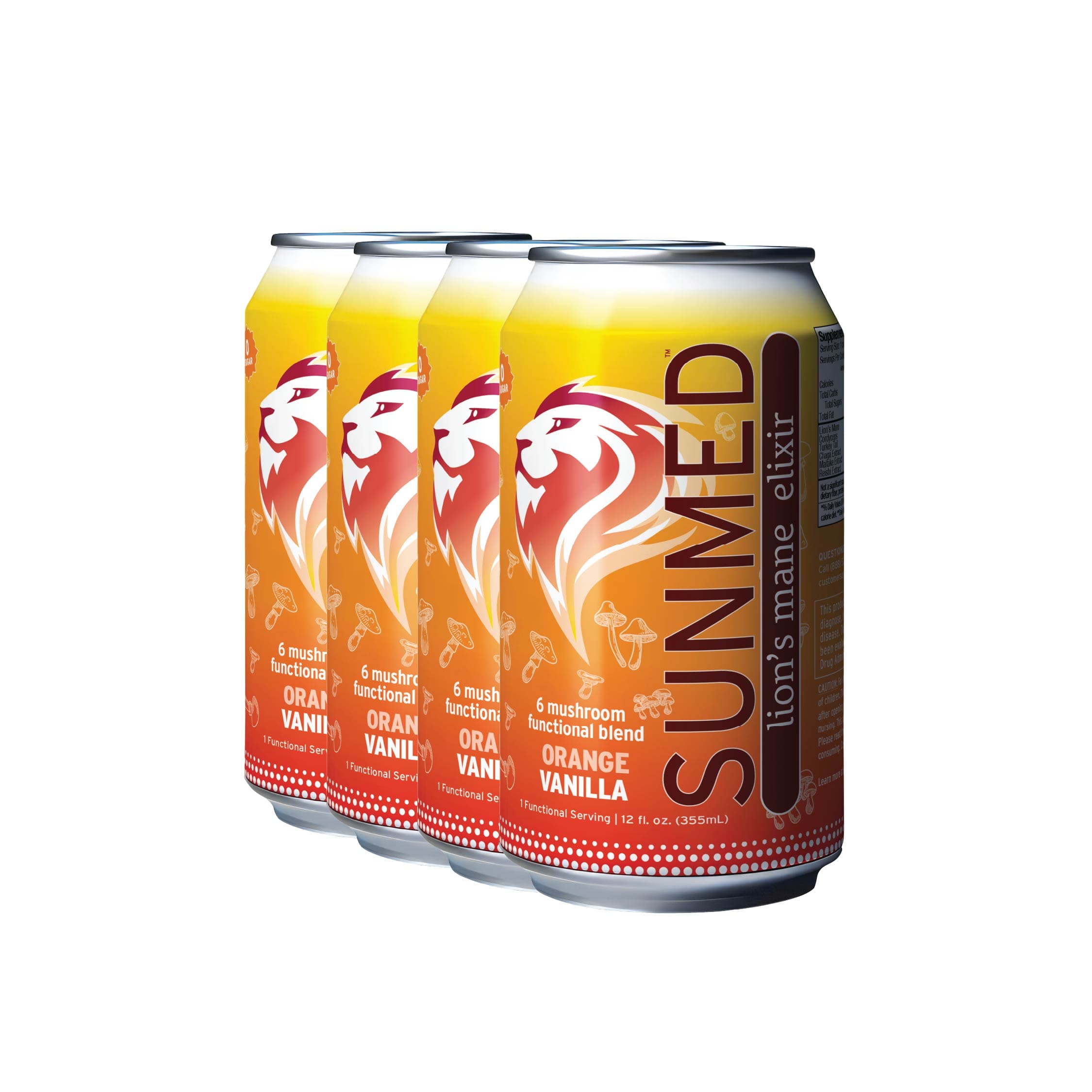 SunMed Mushroom Elixir Seltzer - 24 pack