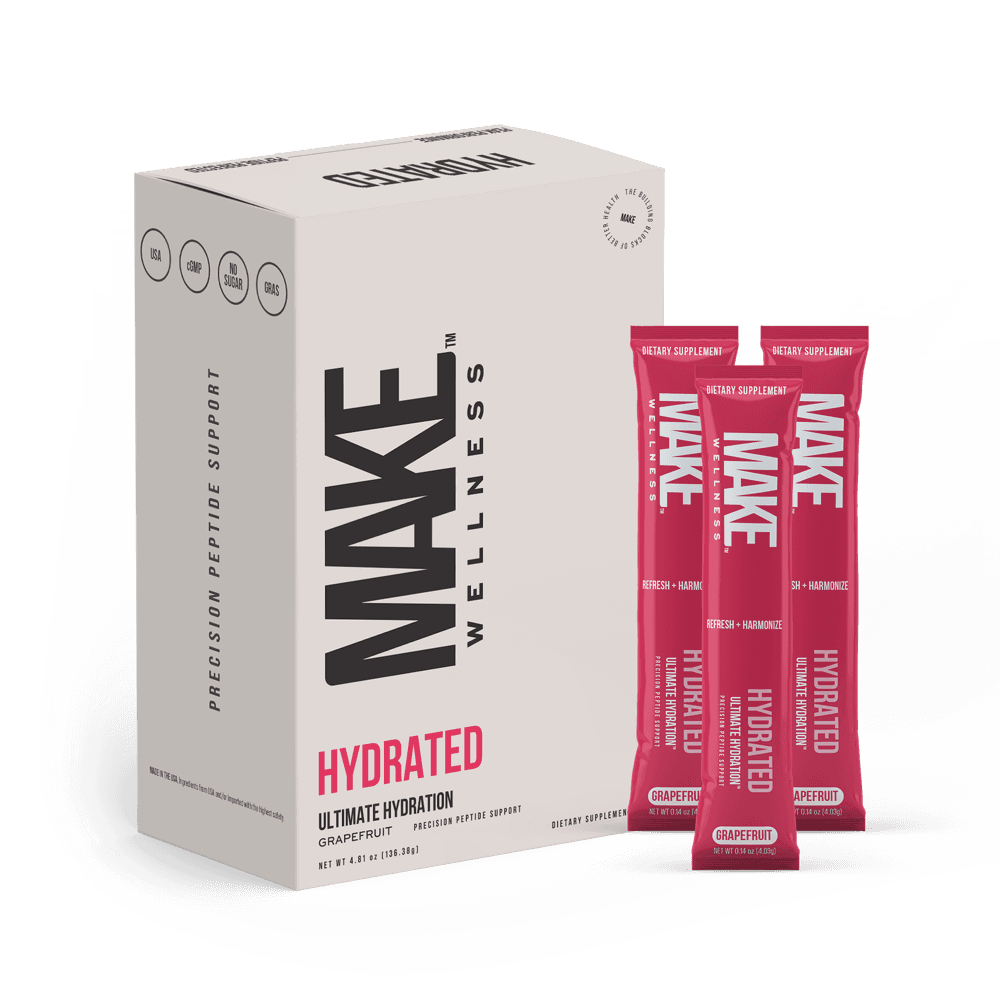 Make Wellness HYDRATED - Grapefruit