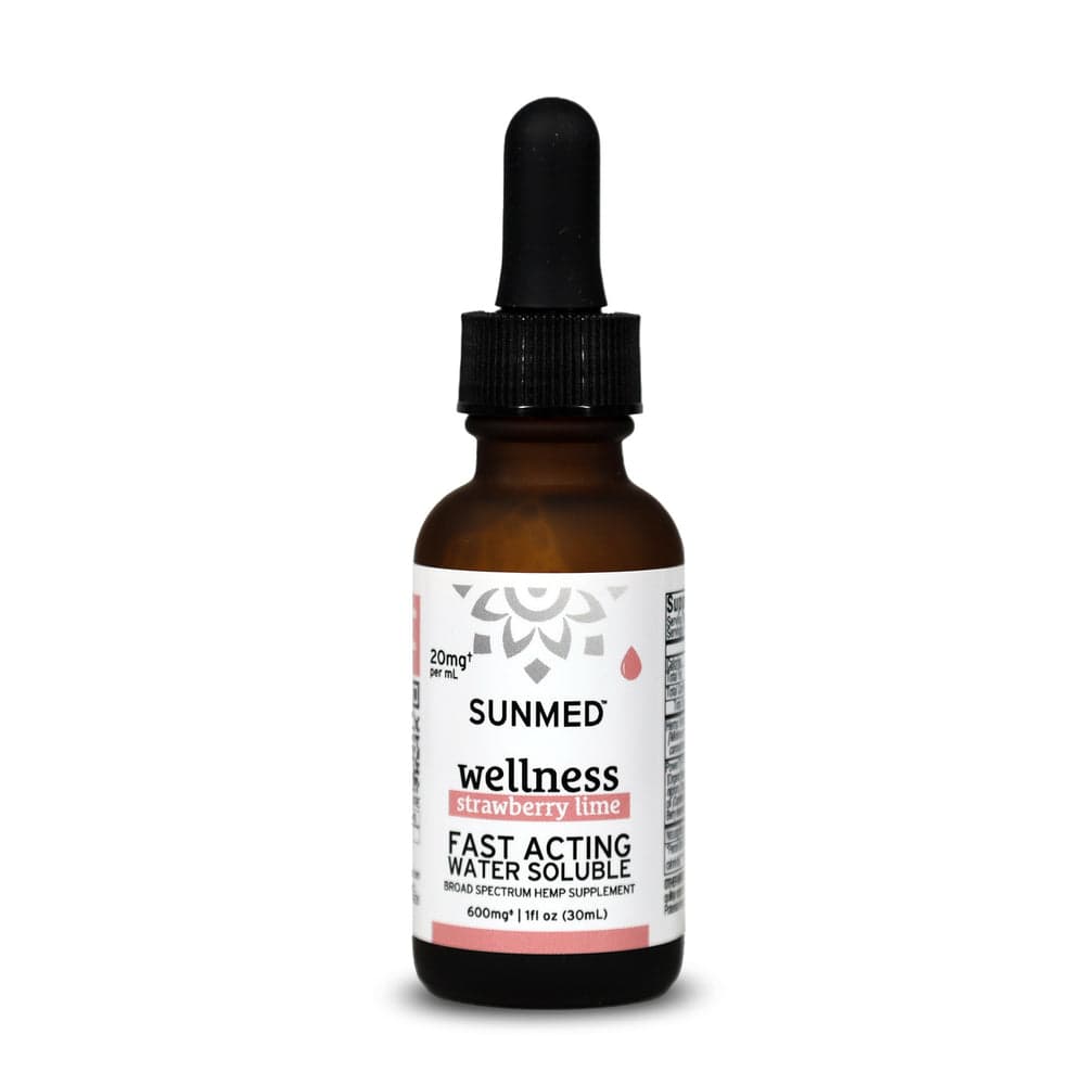 SunMed Broad Spectrum Wellness water soluble CBD